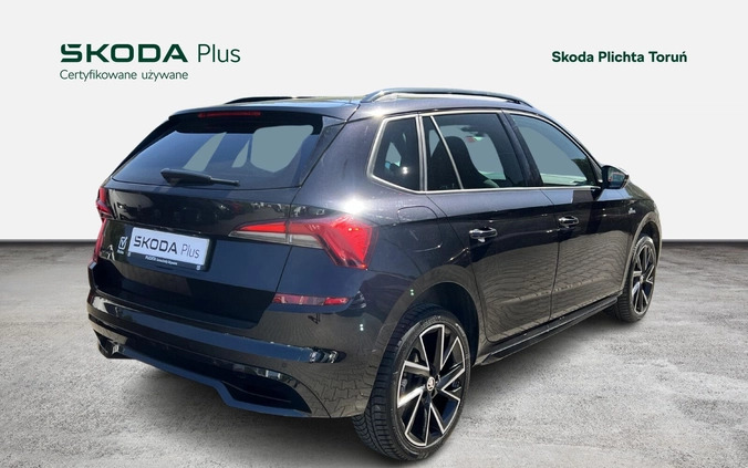 Skoda Kamiq cena 119900 przebieg: 20822, rok produkcji 2023 z Poddębice małe 352